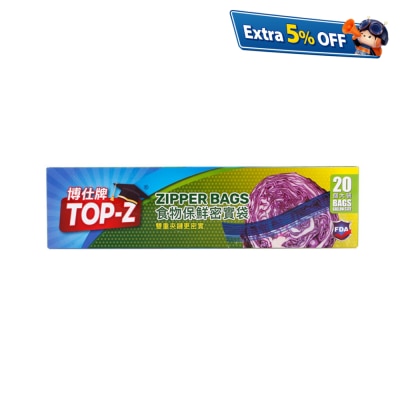 Top-Z L Size Zipper Bag 20pcs