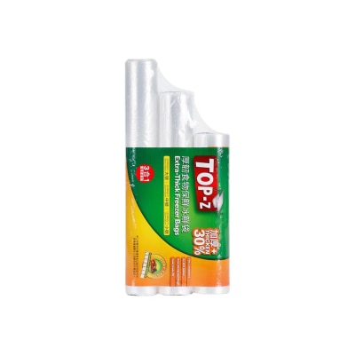 Top-Z - 3 In 1 Freezer Bags100ps XL(40pcs) L(80pcs) M(120pcs)