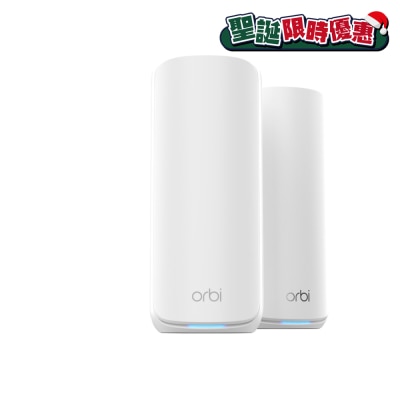 NETGEAR Orbi RBE872 Tri-band BE21000 Mesh WiFi 7 System 2-Pack