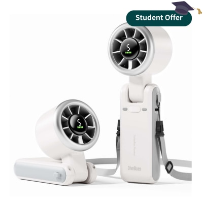 Diveblues Foldable Portable Turbo High Speed Fan 2.0