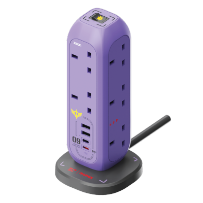 Momax OnePlug 11-Outlet Power Strip With USB Power Strip