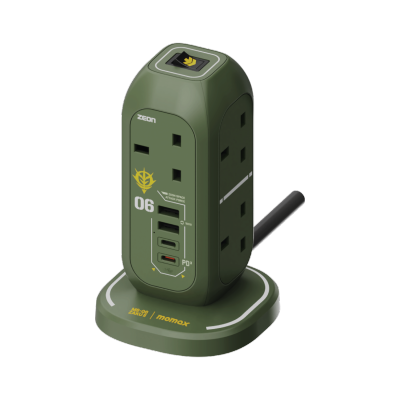 Momax ONEPLUG PD20W 2A2C 7位拖板 电源拖板