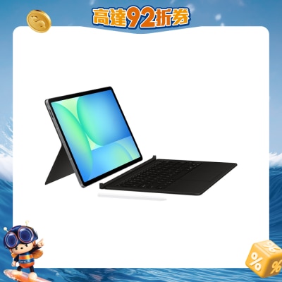 SAMSUNG - Galaxy Tab S10FE+ Book Cover Keyboard - AI Key