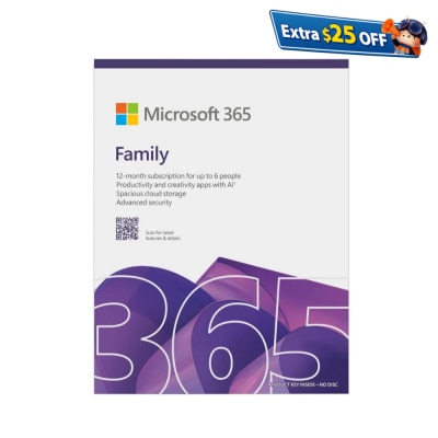 MICROSOFT 365 Family (Digital download version) (CHI/ENG)