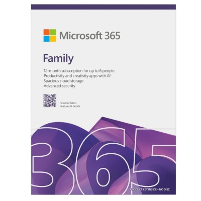 MICROSOFT 365 Family (Digital download version) (CHI/ENG)