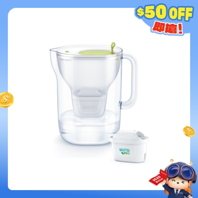 Brita - Style 2.4L Water Filter Jug with MAXTRA PRO Filter