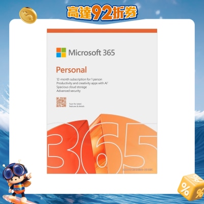 MICROSOFT - Microsoft 365 Personal (Eng) (Full Package Product)
