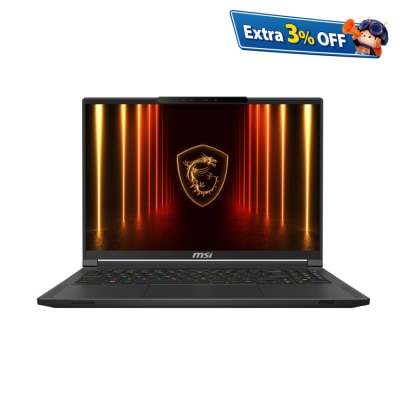 MSI Stealth A16 AI+ A3XWHG RTX5070Ti QHD+ 240Hz Gaming Notebook