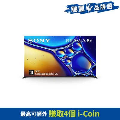 SONY 索尼 XR80M2 BRAVIA 8 II XR Processor OLED 4K Ultra HD 高動態範圍智能電視