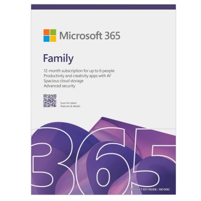 MICROSOFT 微軟 Microsoft 365 家用版 (英文版) (實體版)