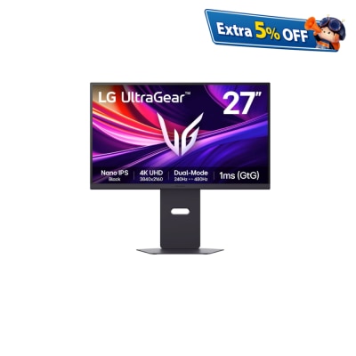 LG 乐金 UltraGear™ 27G850A-B 27" UHD 4K 240Hz 电竞显示屏