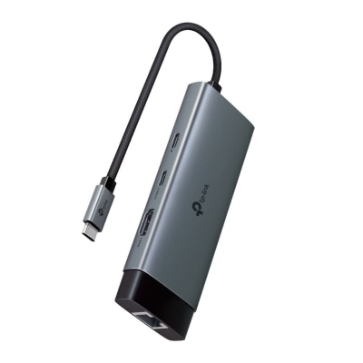 TP-Link - UH6120C USB Type-C 6-Port Hub
