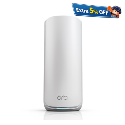 NETGEAR Orbi RBE870 三頻 BE21000 Mesh WiFi 7 無線衛星分機