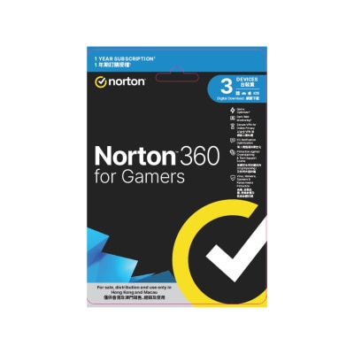 Norton - 360 Gamer - 1 Year, 1 User, 3 Devices (Physical Card Version)