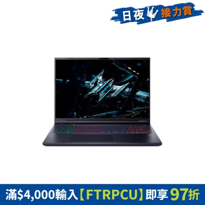 ACER - Predator Helios Neo 18 AI (PHN18-72-98ZQ) RTX5070Ti Gaming Notebook