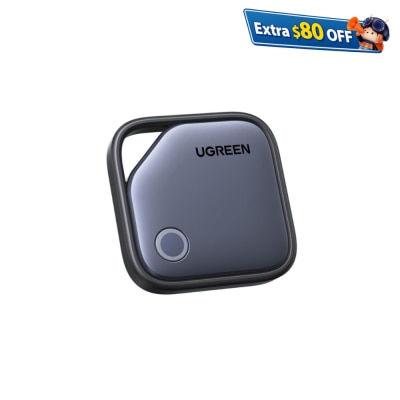 UGREEN 綠聯 Finder Apple Find My 可更換電池追蹤器