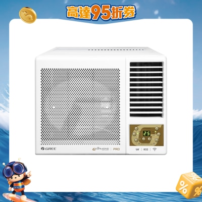 GREE - GWF07P 3/4HP G-DIAMOND Inverter Cool Window Air Conditioner