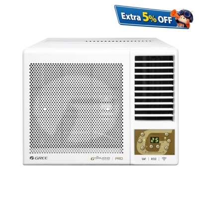 GREE GWF07P 3/4HP G-DIAMOND Inverter Cool Window Air Conditioner
