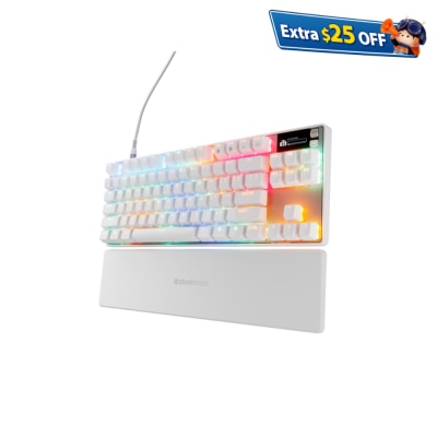 SteelSeries Apex Pro TenKeyLess Gen 3 OmniPoint 3.0 Gaming Keyboard