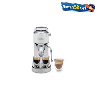 DELONGHI DEDICA DUO EC890 Pump-driven Espresso Coffee Machine