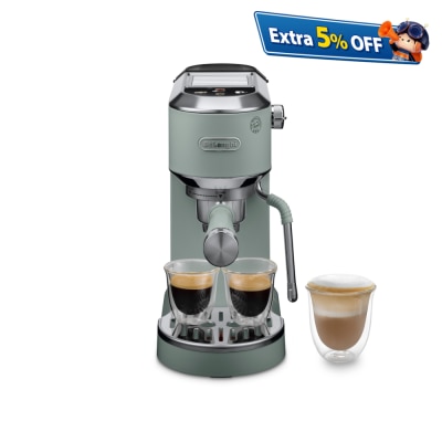 DELONGHI DEDICA DUO EC890 Pump-driven Espresso Coffee Machine