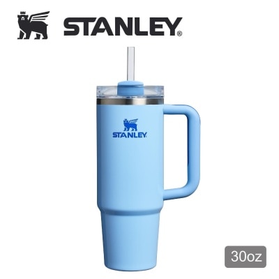 Stanley STANLEY 30oz 冒险系列真空保温吸管随手杯 - CORNFLOWER GLOSS 真空保温瓶