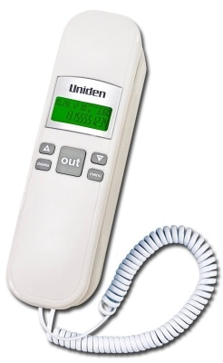 UNIDEN AS7103-WH 纖巧型有線電話