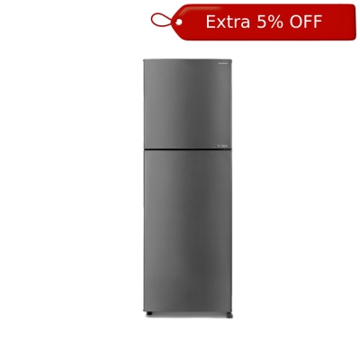 SHARP SHARP SJ-P22M-G 224L J-Tech Inverter 2-door Refrigerator (Top Freezer) Fridge
