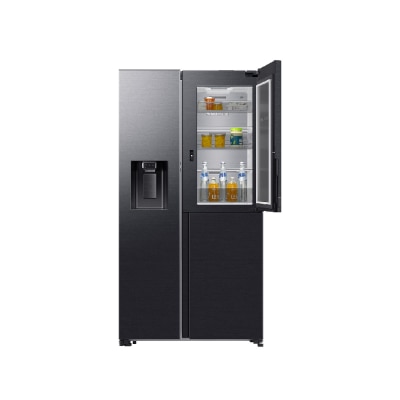 SAMSUNG RS80F65G1FSH Side By Side Refrigerator 609L Fridge