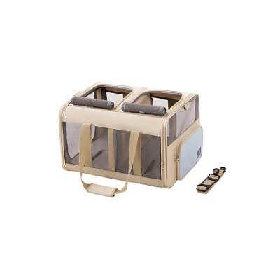 Dodopet - 大型中間分隔透氣可摺疊貓狗外出寵物袋 (普通版)