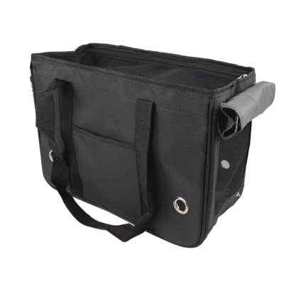 Pets Thing Pets Thing 轻便双卷帘通风透气宠物手提袋外出猫袋 (大码)