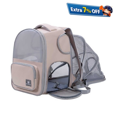Dodopet all-round ventilation and breathable pet backpack (upgrade and expandable mobile tent version)