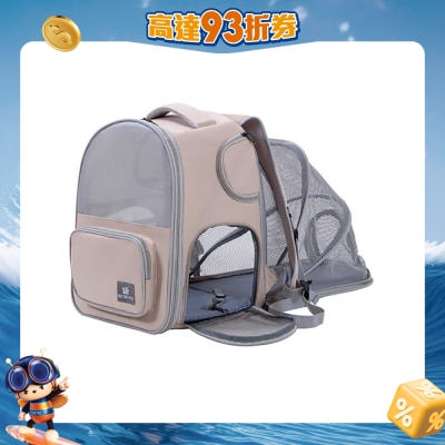 Dodopet - 全方位通風透氣挺身寵物背囊 (升級可擴展移動帳篷版)