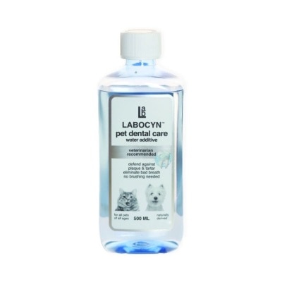 LABOCYN Pet Dental Care Water Additive for Cats & Dogs 500ml