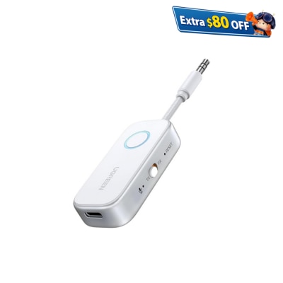 UGREEN 綠聯 飞机 蓝牙 5.4 发射器接收器