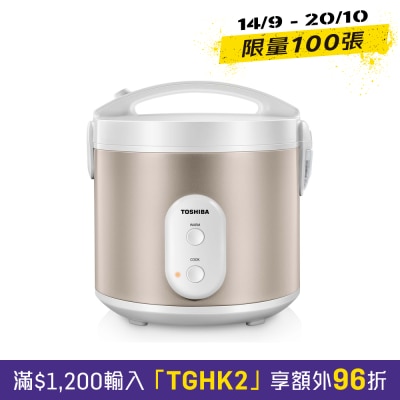 TOSHIBA 东芝 RC 10JRUH(N) 1.0公升电饭煲 image