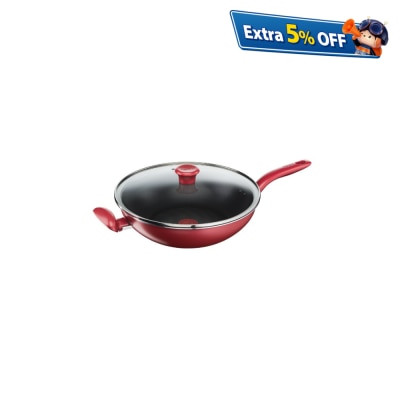 TEFAL 特福 Tefal So Chef 32厘米炒锅+玻璃盖 G1359895 炒锅