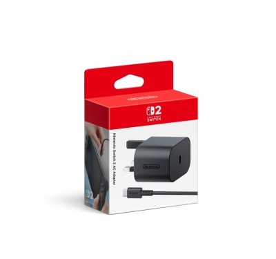 NINTENDO 任天堂 Switch 2 AC變壓器 遊戲主機配件