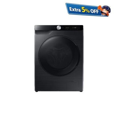 SAMSUNG 三星电子 WD90DG6G94BBSH Slim AI Ecobubble™ Al洗涤前置式洗衣干衣机 9/5kg, 1400 rpm 2合1洗衣乾衣机