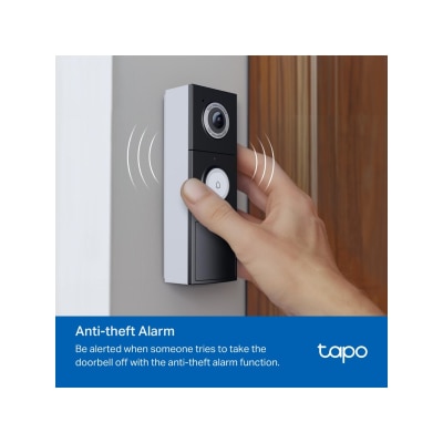 TP-Link - Tapo D235 2K 5MP Smart Video Doorbell