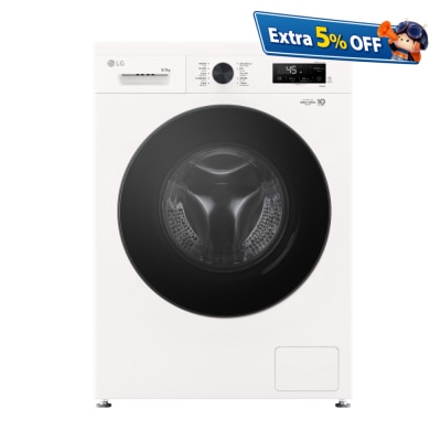 LG 乐金 FVBA80GW4G 8/5公斤 1400转 洗衣乾衣机 (可飞顶) 2合1洗衣乾衣机