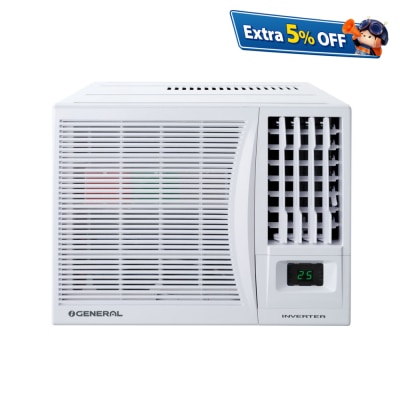 GENERAL AKWB7NID 3/4HP R32 Inverter Cool Window Air Conditioner