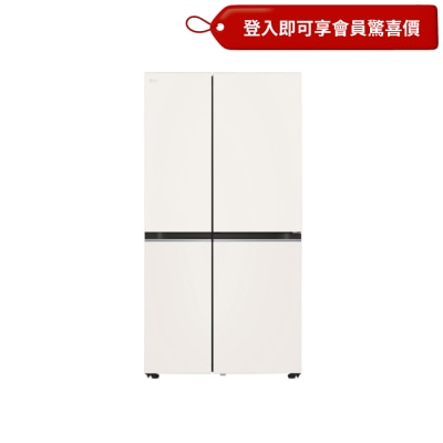 LG 樂金 647公升智能變頻雙門對門式雪櫃 S654MEEMFX image