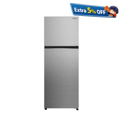 HITACHI HRTN6443S 410L 2-Door Inverter Fridge Fridge
