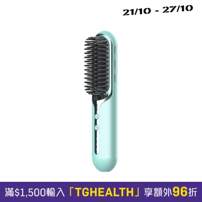 JUJY S213P PlasmaCare Plasma Charging and Plug in Style Wireless Hair Straightening Brush image