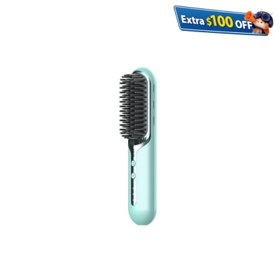 JUJY S213P PlasmaCare護髮雙效等離子充插兩用速熱防燙百變造型無線直髮梳