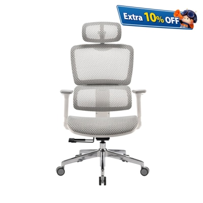 iRocks T07 Ergonomic Mesh Chair (Amber White Special Edition)