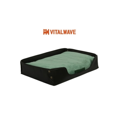 VITAL WAVE 皮革绒感宠物矩形窝垫