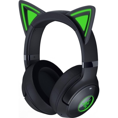 Razer 雷蛇 Kraken Kitty V2 BT - 貓耳造型無線藍牙RGB電競耳機 (RZ04-04860500-R3M1)