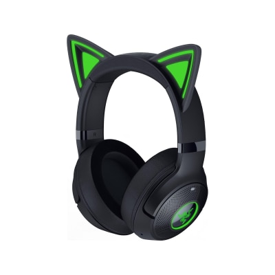 Razer 雷蛇 Kraken Kitty V2 BT - 貓耳造型無線藍牙RGB電競耳機 (RZ04-04860500-R3M1)